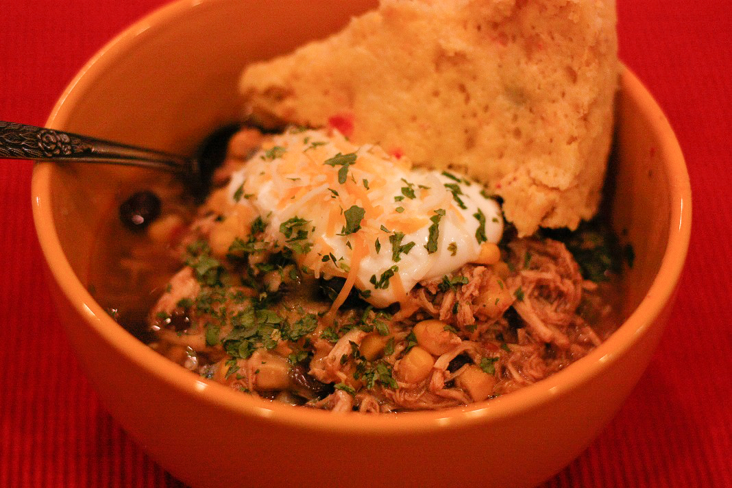 Tex-Mex Chicken Chili - Sustaining the Powers