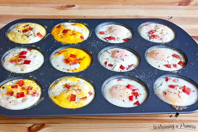 Oven-Baked Eggs - Easy Eggs For Your Holiday Brunch - Sustaining the Powers